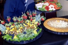::  Cheese - Fruit Plate with exotic Crackers  ::